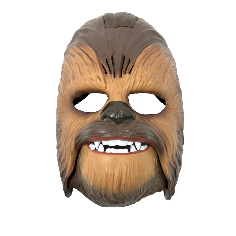 Hasbro 2015 Chewbacca Talking Mask Star Wars Electronic Wookiee Costume Brown